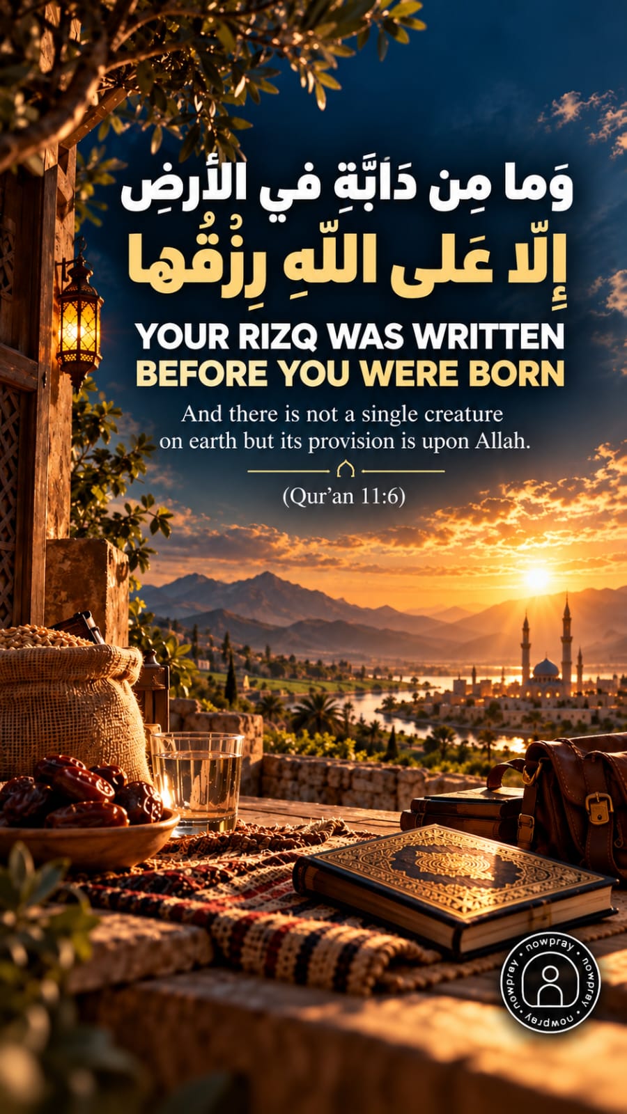 Your rizq was written