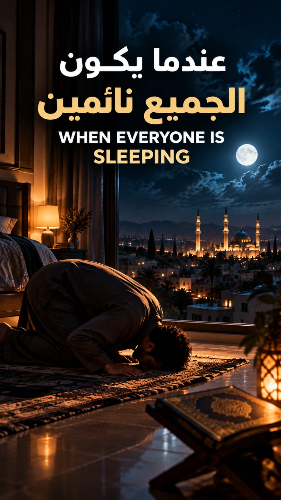 When everyone is sleeping